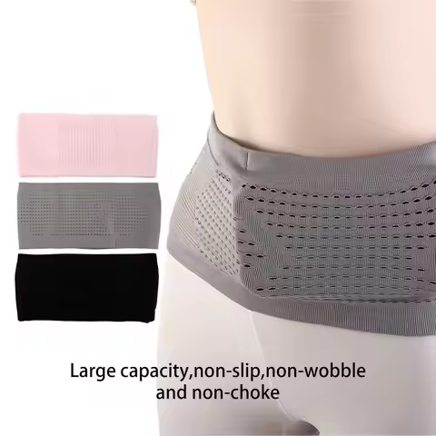 Slim Running Belt Running Waist Money Belt For Women Men Slim Running Belts Adjustable Sports Money 