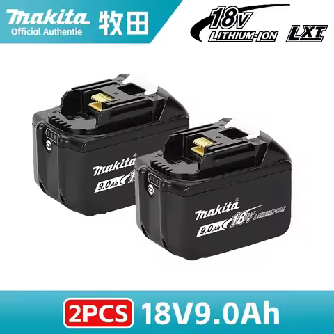 100% original Makita 18V battery 6.0Ah 9.0AH 5.0Ah 3.0Ah rechargeable battery, Makita 18V charger po