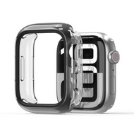 全城熱賣 - 適用於Apple Watch Series 7 / 8 / 9 41mm DUX DUCIS Camo系列TPU+PC手錶保護殼（黑色）