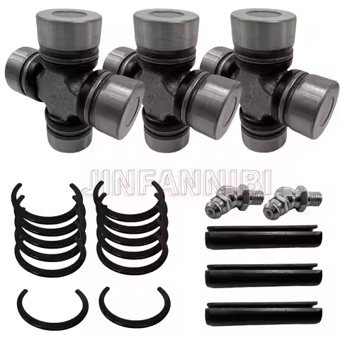 3 Packs Front & Rear Prop Shaft U-Joints For Polaris RZR 1000 900 800-4 Turbo XP