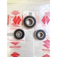 Rear wheel bearing set bearing nap gear SUZUKI Rc 100 Rc crystal Bravo 3pcs
