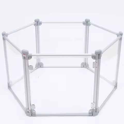 Dog transparent fence for medium and small dogs special dog cage indoor pet isolation fence