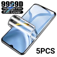 5PCS Matte Frosted Hydrogel Film For Umidigi G9T G9C G9A G9 5G Anti Blue Light Anti Spy Privacy Scre