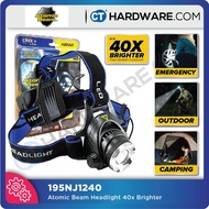 ATOMIC BEAM ( 195NJ1240 ) HEADLIGHT 40x BRIGHTER