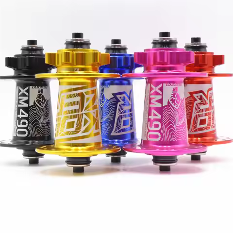 XM490 XM490pro KOOZER MTB Mountain Bike Front Disc Brake Hub 2 Bearings 6 Bolts 100x9mm 100x15mm 28/