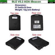 [台灣設計製造]全新BLE V5.2 iBeacon Tag,可客制軟硬體, IC支援AOA, CR2032電池夾x2