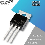 10PCS/LOT D880 TO220 Transistor D880 (Y) 2SD313 D313 TO-220 New And Original NPN Silicon Power Trans