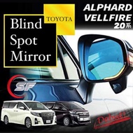 Toyota Vellfire/ Alphard ANH20, Toyota Estima 50 Blind Spot Side Mirror with Slik Blaze logo