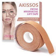 Fita de Lifting Facial Akissos, Fita de Modelagem Facial, Adesivo Antirrugas, Anticongelante, Fita d