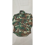 21vintage Shirt Size M Can Measure 44 Inches. Chest 42-44 Inches VINTAGE Men's OUT DOOR Camo Woodlan