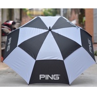 Ô golf thương hiệu Ping vành nan cứng - chống lật - ô hai tầng