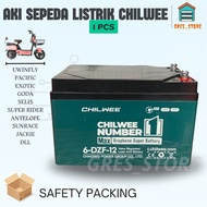 Chilwee 12Ah 6Dzm12 6Dzf12 6Dzf12 12V Scooter Electric Motorcycle Electric Bicycle Battery