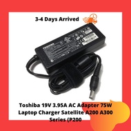 Toshiba 19V 3.95A AC Adapter 75W Laptop Charger Satellite A200 A300 Series (P200