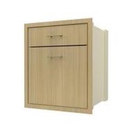 ตู้ลิ้นชัก 2 ชั้น JUPITER MINERVA 57x67 ซม. สีน้ำตาล (1240752)