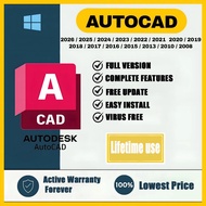 【Lifetime 】AutoCAD 2026 Full Version Original NoTrial Lifetime + Panduan Instalasi (WIN &MAC)lVersio
