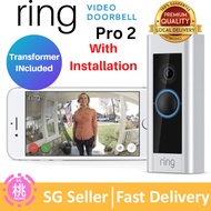 Ring Video Doorbell Pro 2 or Doorbell pro 1 with HD Video,Transformer included,  Motion Activated Alerts,
