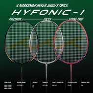HUNDRED HYFONIC 1 Badminton Racket With Strings Thousand Handles Bag (Please Read The Details Before