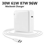 30W/61W/87W USB C Type-C Charger for Mac Book Air M1/M2 MacBook Pro 14 16/15/13-inch Retina 12-Inch