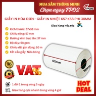 Sales Invoice Printing Paper – Thermal Printing Paper K57 K58mm Phi 38mm