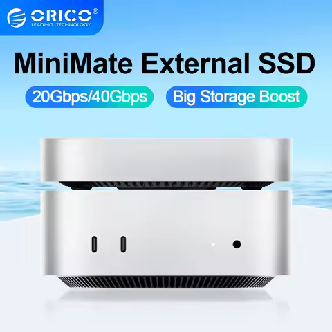 ORICO Extemal Hard Drive MiniMate MiniDock Storage Expansion 40Gbps Desktop Dock with 512GB 1TB 2TB 