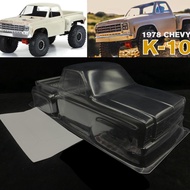 [svzfjuv] 1/10 RC Car Body 313 Mm Car Body Finished Body, Clear Body for SCX10 90046 1:10 RC Truck U