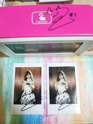 明里紬簽名拍立得+簽名鬧鐘