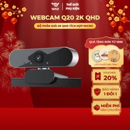 Super Sharp Q20 Laptop Computer Webcam, Livestream Camera, Online Learning Video Calling with Built-