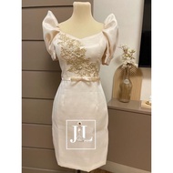 【Special offer】 【SALE】 Filipiniana Cocoon dress - modern