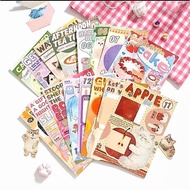 Cute Cat & Fruit Die Cut Note Paper 16pcs DIY Scrapbook Crafts Supplies 6.0-16 Unique Designs for Ki
