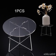 [Haluoo] Plant Stand Acrylic Flower Pot Holder Stand for Office Balcony