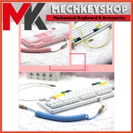 Custom Mechanical Keyboard Ajazz Cable AL60, detachable 3-section twisted wire