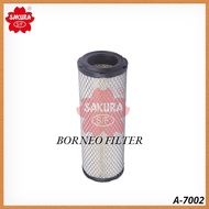 A-7002 Sakura Outer Air Air Filter P772578 JAE-88118 26510362 AF25539 RS3954 C11103/2 SFA2578P FR888