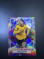 2026 Topps Chrome jobe bellingham RC 喬布 貝林厄姆 新秀rc wonderkids特卡 銀折 折射 多特蒙德