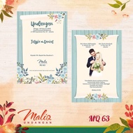 Beautiful MALIQ 63 Blank Wedding Invitation Blanks Free Settings