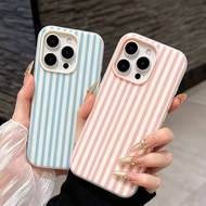 White Striped Shockproof Candy Phone Casing For Google PIXEL 10 9 8 7 Pro 8A 7A PIXEL9 PIXEL8 PIXEL7