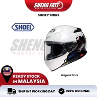 SHOEI NXR2 Origami TC-5 Full Face Helmet Lightweight Pure Sport Full-face Helmet Comfortable Sport Racing Helmet Topi