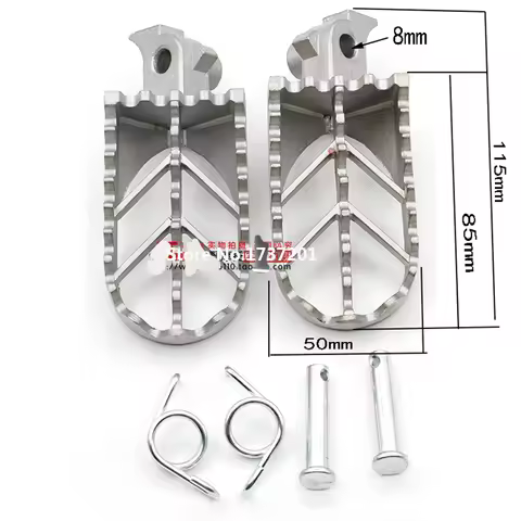 New Foot Rest Pegs Motorcycle Stainless Steel Motorcycle Footpegs For CRF50 XR50 XRF70 CRF70 Pit Dir