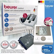 Beurer Digital Arm BP Blood Pressure Monitor (Made In Germany)with FREE ADAPTOR AND BATTERIES