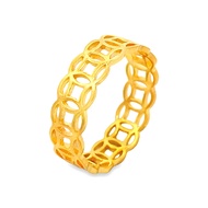 Top Cash Jewellery 916 Gold Full Ancient Coin Ring