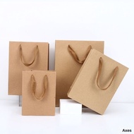 AXES Gift Bag Paper Coklat / Kantong Kado Polos / Wedding/Birthday Bag