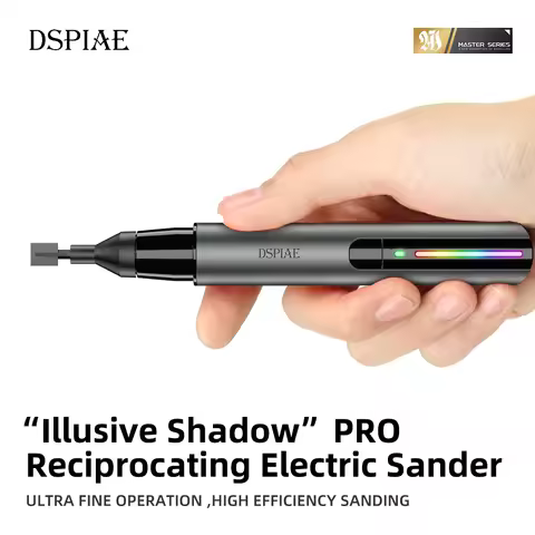 DSPIAE ES-A PRO Reciprocating Electric Sharpener Model Sanding Tool Set All-New Upgrade Enhanced Per
