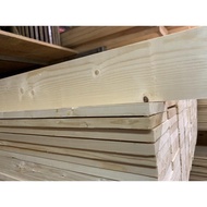 Kayu Pine Baru 4inch / 3inch - 25mm