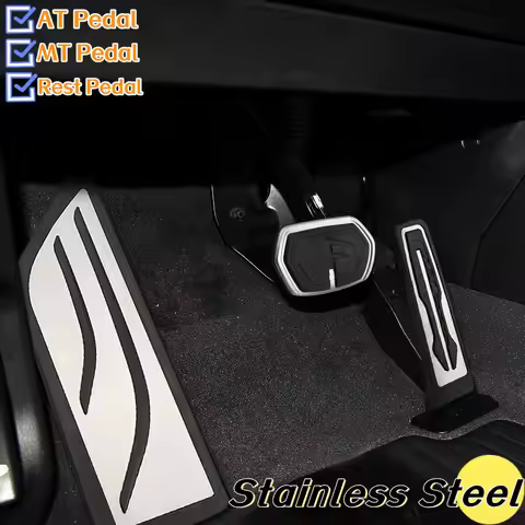 LHD Car Pedal Cover for BMW X1 X2 F48 F39 F45 F46 F40 1 2 Series MPV 220i Accelerator Brake Pedals P