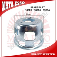 Pulley starter crank pulley/ for water cooled 186F 188F 192F