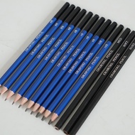 Set alat lakaran pensel 2B, pen lakaran cepat, pensel karbon, pensel seni HB, pensel lakaran profesi