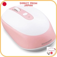 [Direct From Japan]IRIS OHYAMA Mouse Wireless Pink Quiet Wireless DPI Switchable Symmetrical IM-R02-P