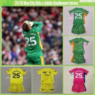 ManCity Goalkeeper Shirt 2025/26 for Children and Adults/EDERSON