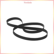 Yoo Replacement Turntable Belt Rubber Flat Drive Belt for Record Player DVD