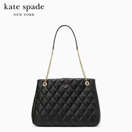 KATE SPADE NEW YORK CAREY SMOOTH QUILTED LEATHER TOTE KA768 กระเป๋าถือ