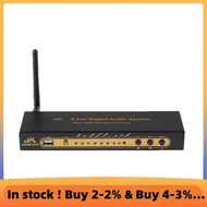-Compatible DTS  AC3 5.1 Channel Audio Decoder Conversion  Bluetooth USB Splitter Computer Sound Car